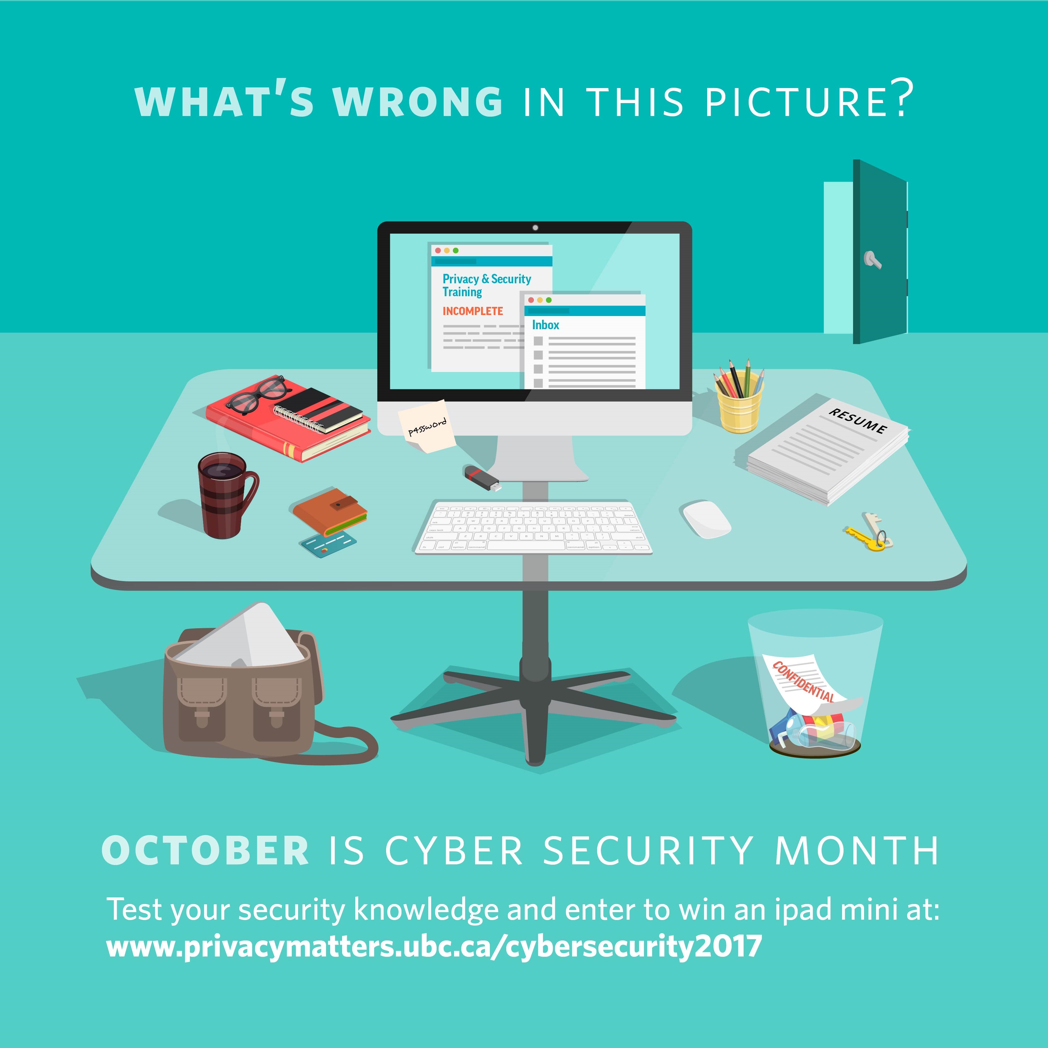 October is Cyber Security Awareness Month UBC Information Technology